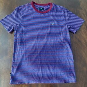 Obey Worldwide Striped Tee size S